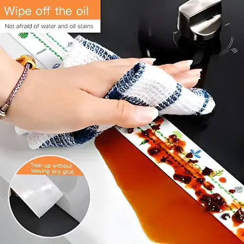 Oil Proof Caulk Tape Strip PVC Self Adhesive