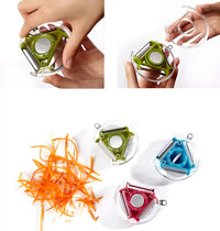 Thumbnail for Peeler-Multipurpose 3 In 1 Vegetable & Fruit Slicers