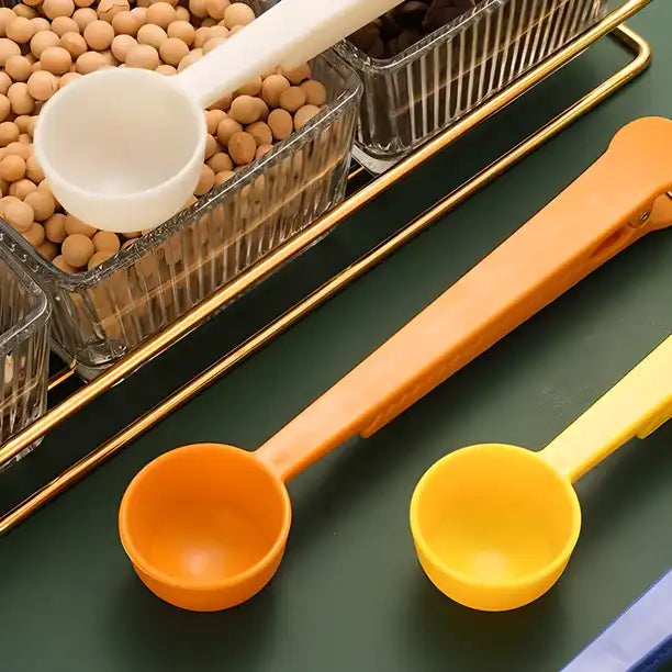 2-in-1 Clip Spoon Kitchen Tool !