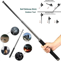 Thumbnail for Self Defense Stick or Hand Pointer Extendable Telescopic Retractable Pointer